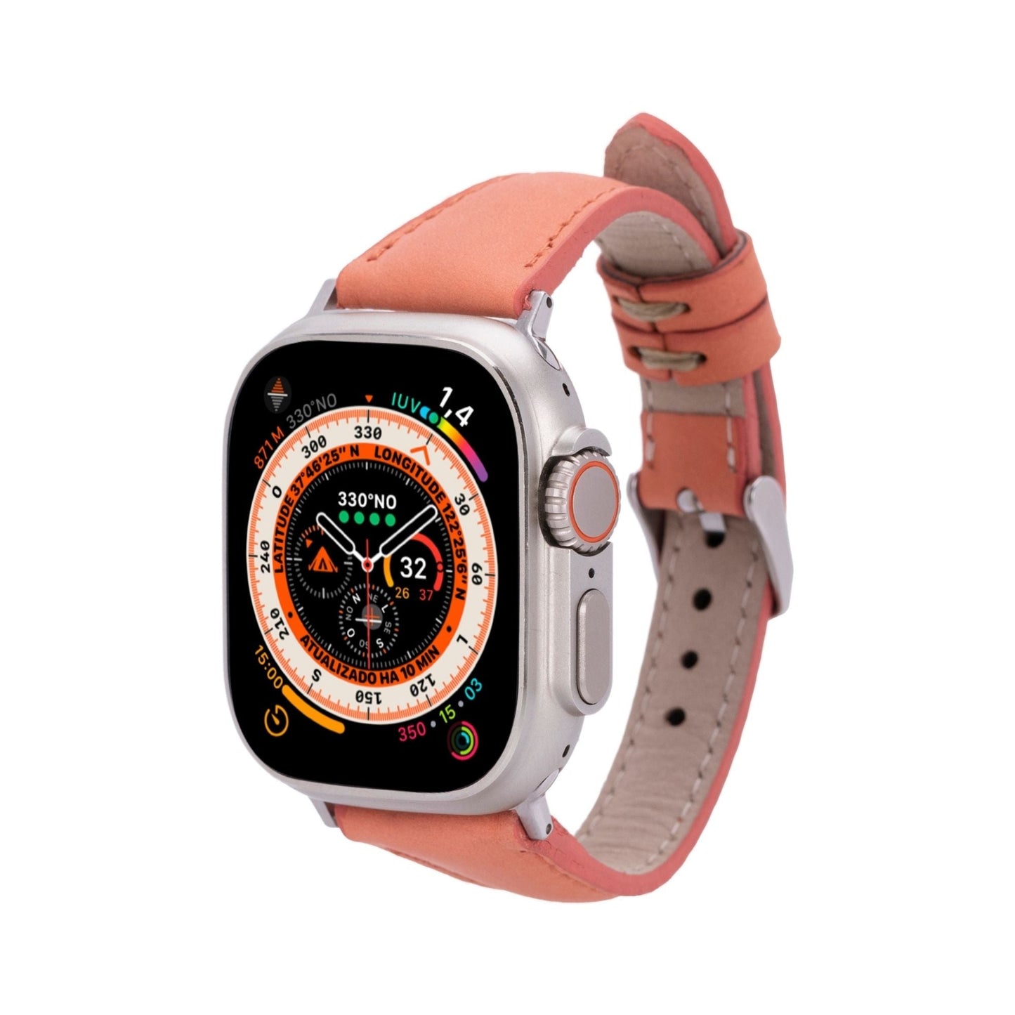 Buford Slim Leather Bands for Apple Watch 9, Ultra 2 & SE-12