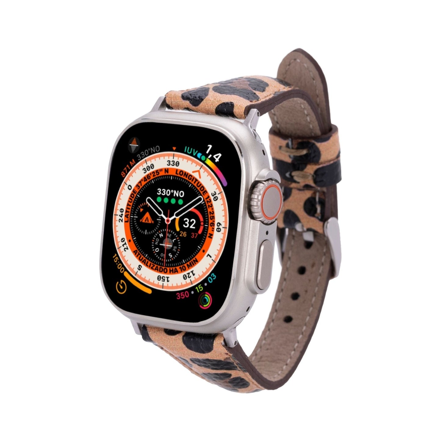 Buford Slim Leather Bands for Apple Watch 9, Ultra 2 & SE-6