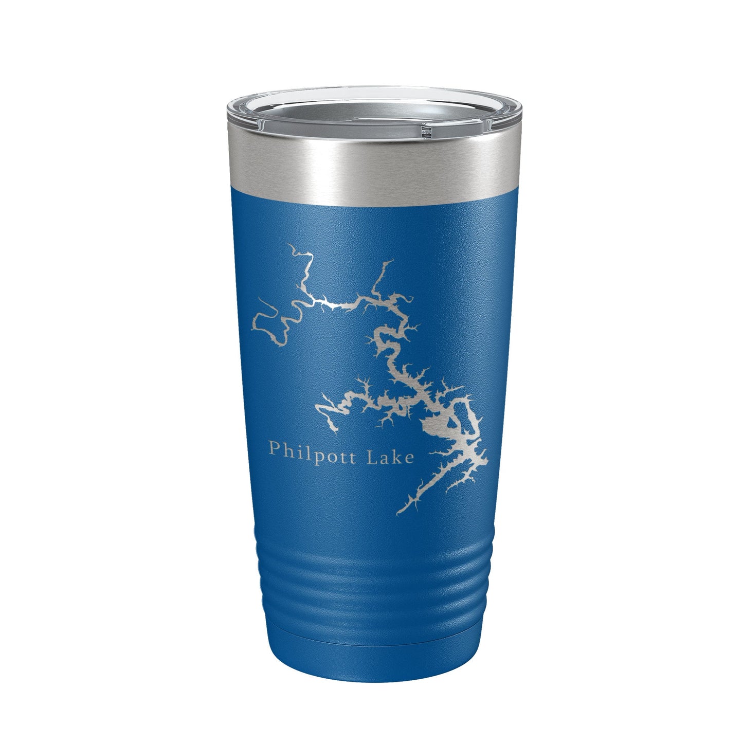 Philpott Lake Map Tumbler Travel Mug Insulated Laser Engraved Coffee Cup Virginia 20 oz-6