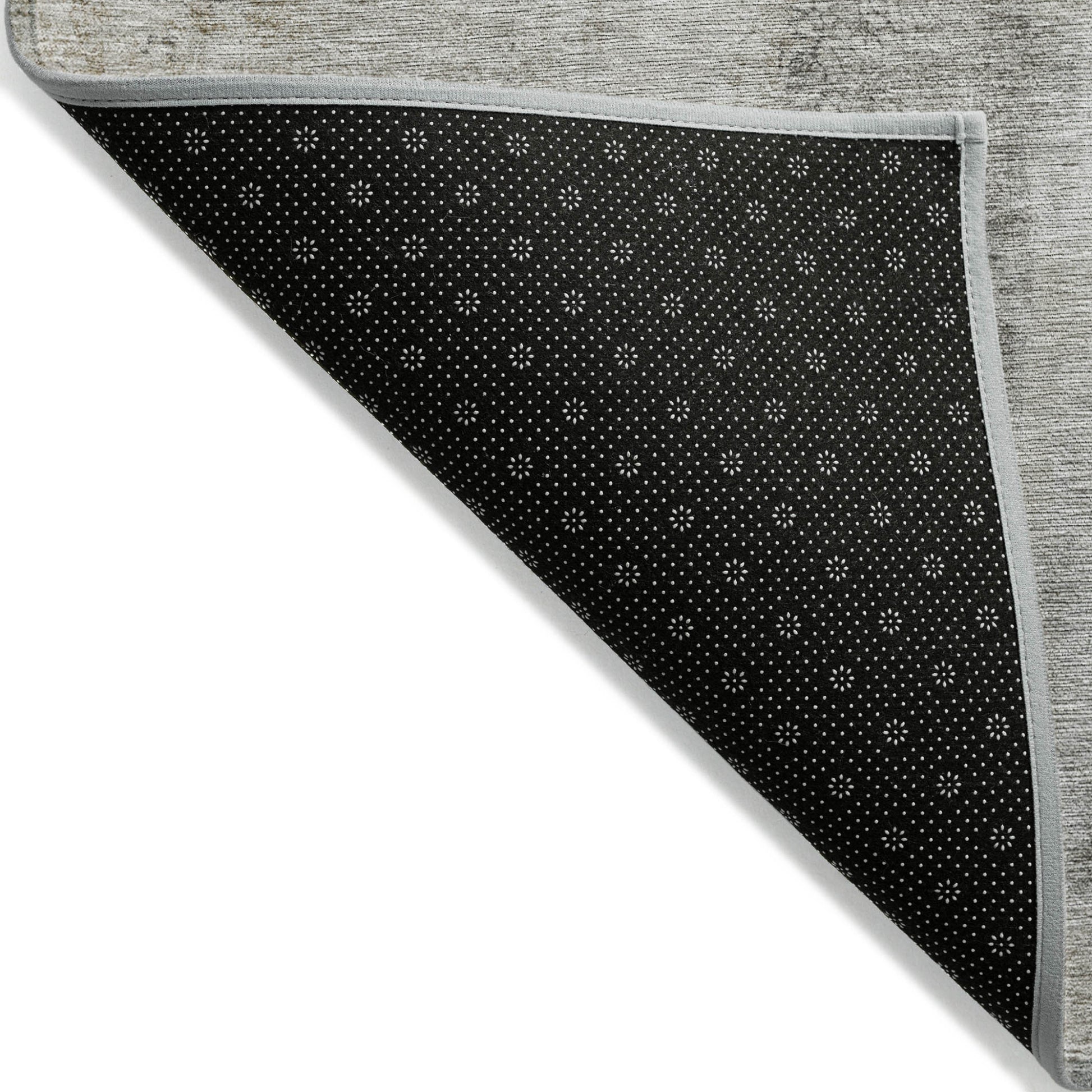 9' X 12' Taupe Beige And Gray Abstract Washable Indoor Outdoor Area Rug-3